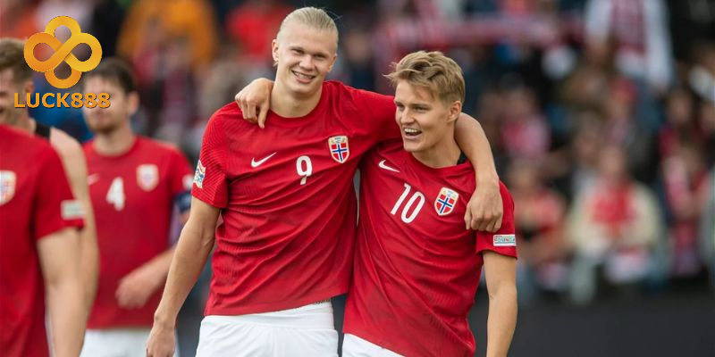 Bộ đôi của Na Uy Martin Odegaard - Erling Haaland không thể góp mặt tại Euro 2024